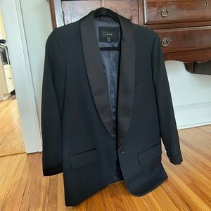 J crew tuxedo style womens blazer